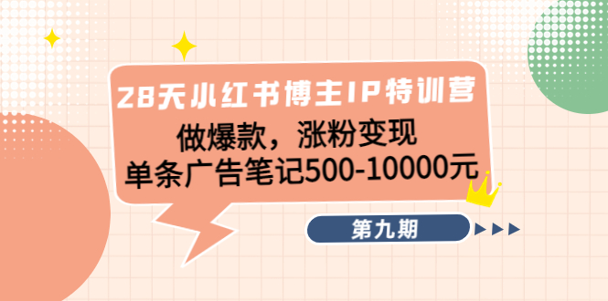 》做爆款，涨粉变现 单条广告笔记500-10000
