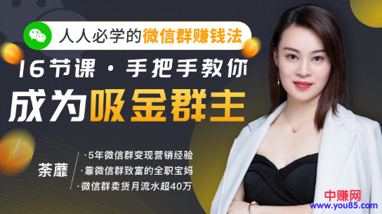 实操：手把手教你成为超级吸金群主（16节视频课）无水印