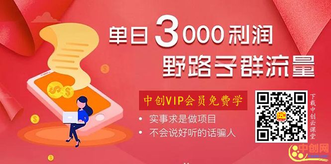 野路子群流量项目：稳定之后可实现日盈利3000-5000，轻松实现月入3万+