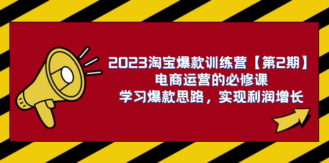】电商运营的必修课，学习爆款思路 实现利润增长
