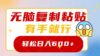 无脑复制粘贴，有手就行，日入600+