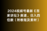 2024视频号最新《百家讲坛》赛道，日入四位数（附教程及素材）