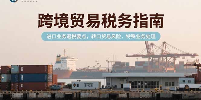 跨境贸易税务指南，进口业务退税要点，转口贸易风险，特殊业务处理