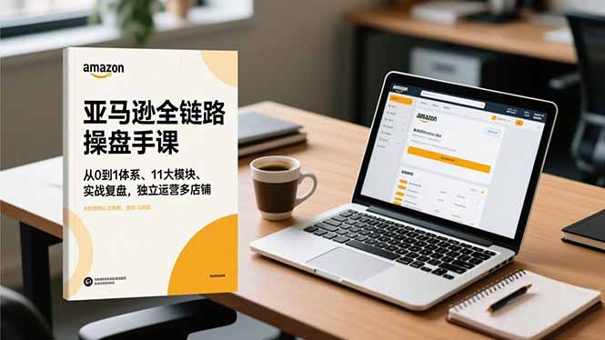 亚马逊全链路操盘手课,从0到1体系、11大模块、实战复盘,独立运营多店铺