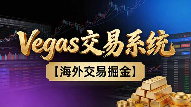】Vegas交易技术+聪明软件，日赚50-100U
