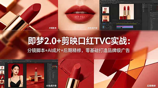 精修，零基础打造品牌级广告