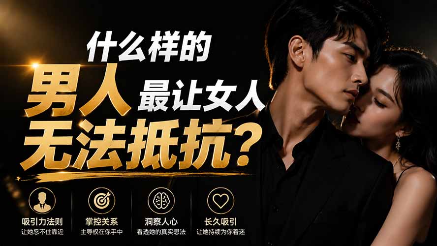 付费文章：什么样的男人最让女人无法抵抗？