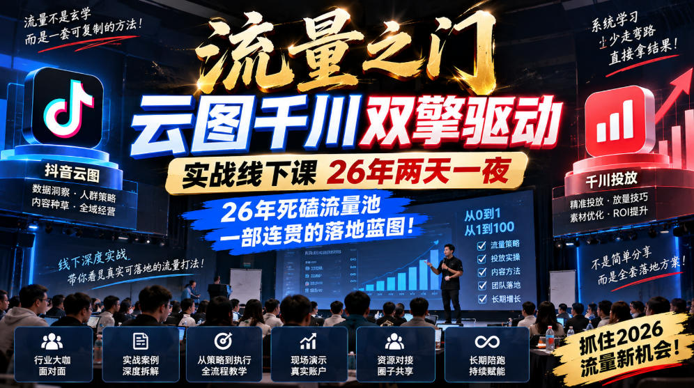 做千川投流还在无脑烧钱？云图千川双擎的流量池打法拆解