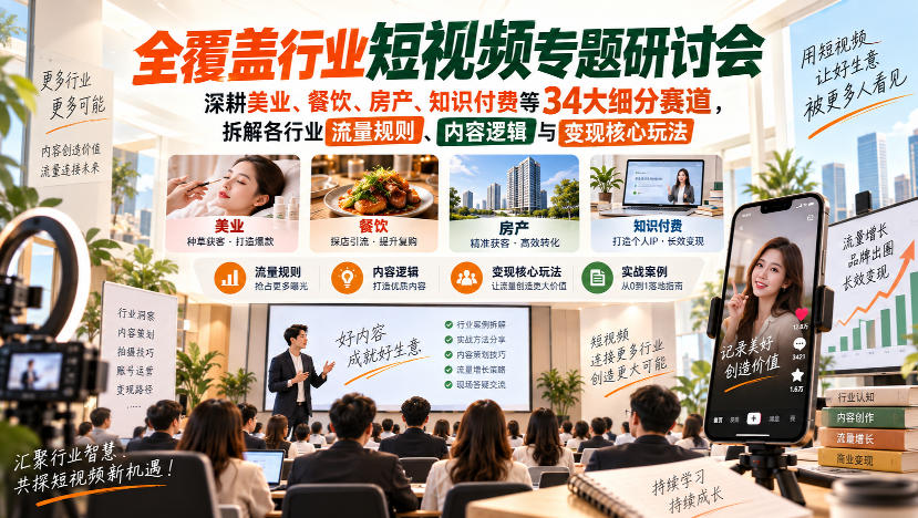 短视频运营总卡壳?34个细分赛道变现逻辑一次给你拆透