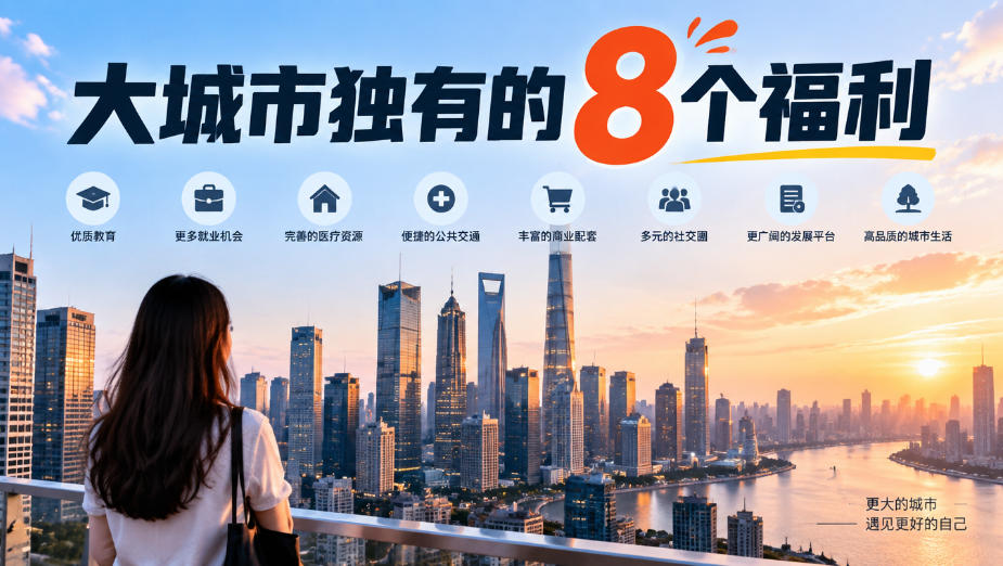 大城市才有的8个福利，医疗资源排第一