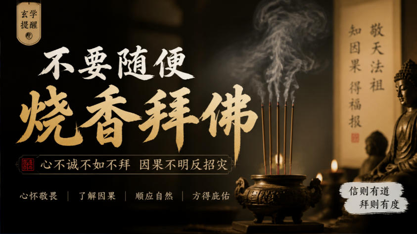 烧香拜佛的禁忌一次性讲透，去之前照着做不踩坑