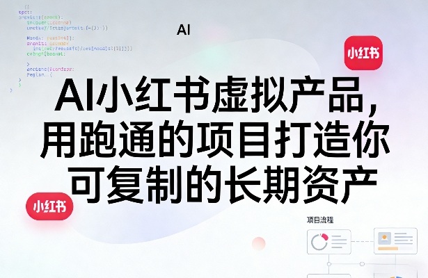 小红书虚拟产品怎么做？4步打法+3条选品标准
