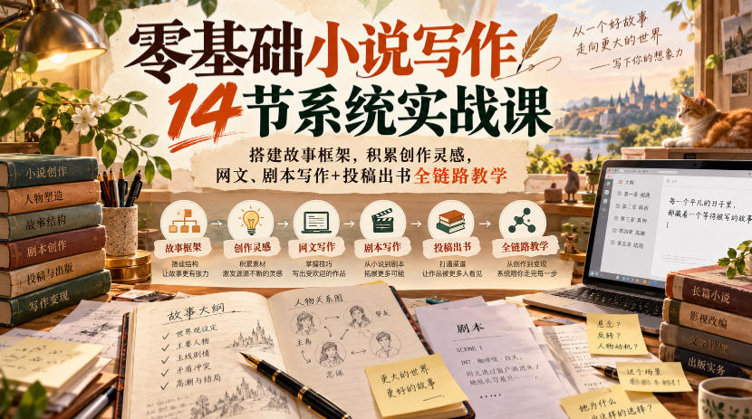 小说写作教程让我重写两万字：投稿被拒后才懂的真相