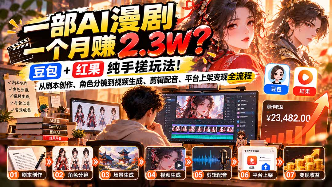 AI漫剧怎么做 配图2