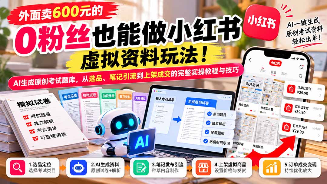 虚拟资料副业 配图2