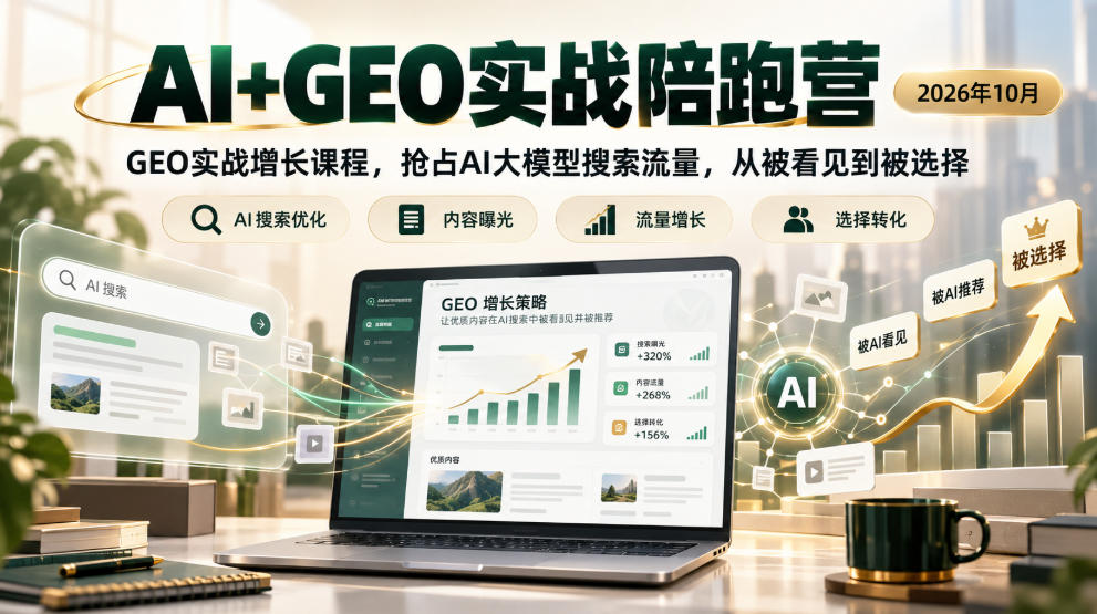 GEO优化实操清单：零基础GEO实战教程全拆解