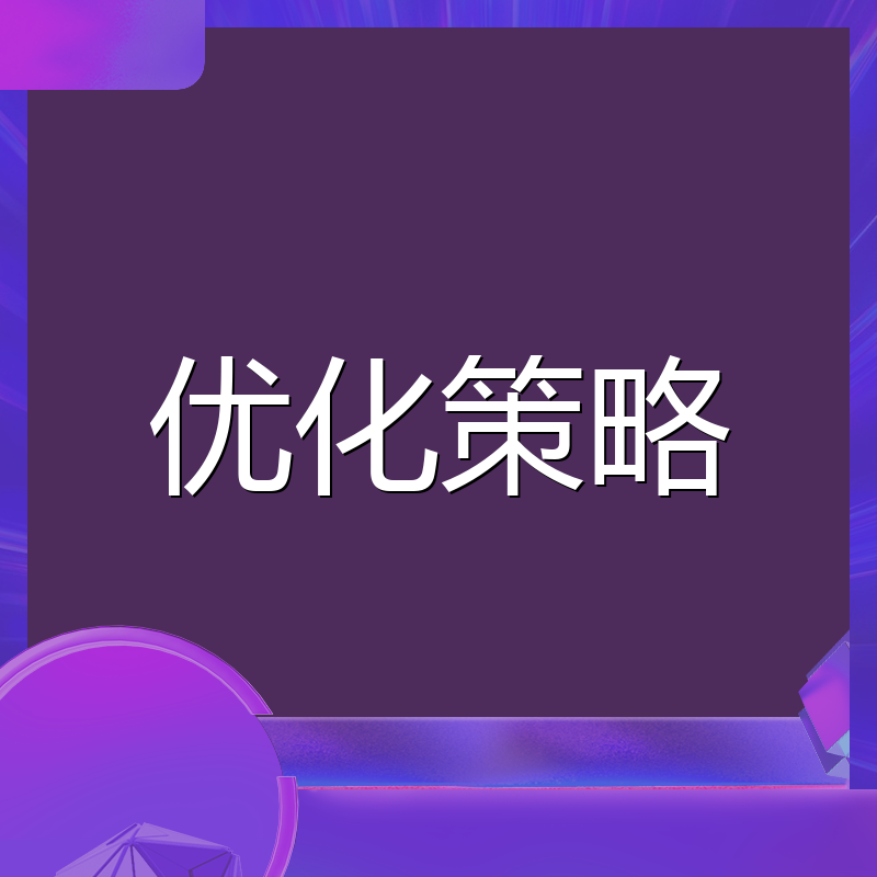 优化策略